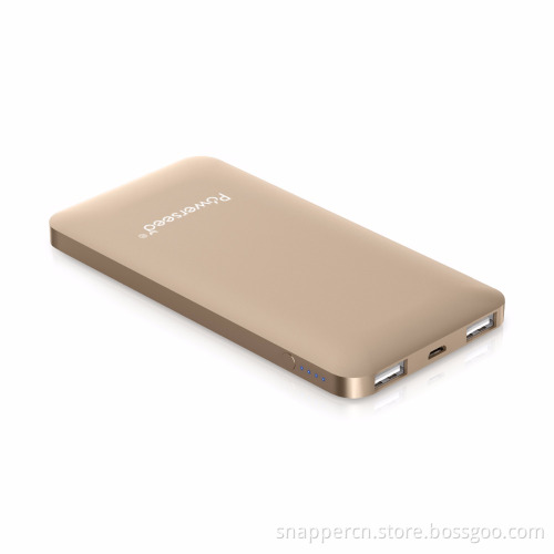1.2W solar panel power bank 8000mah with led emergency power supply